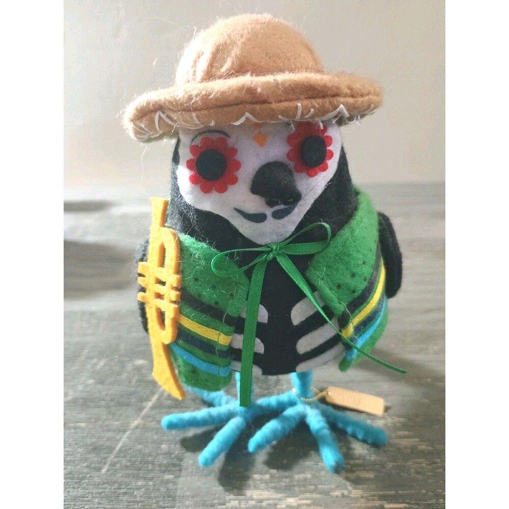Hyde And Eek Trompetista Featherly Friends 2017 Day Of The Dead Halloween W Tag
